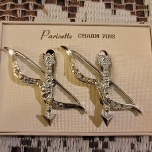 Vintage Bow & Arrow Brooches!!
